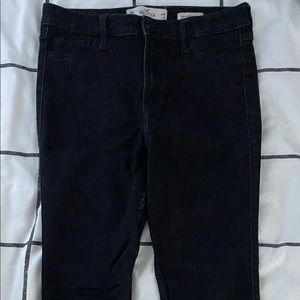 Hollister Black High Rise Super Skinny Jeans